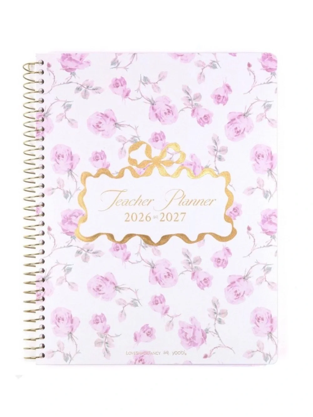 LoveShackFancy x Yoobi July 2026-June 2027 Teacher Planner NEW